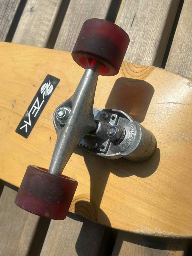 サーフスケート スケートボード WOODY PRESS ロング スケボー
