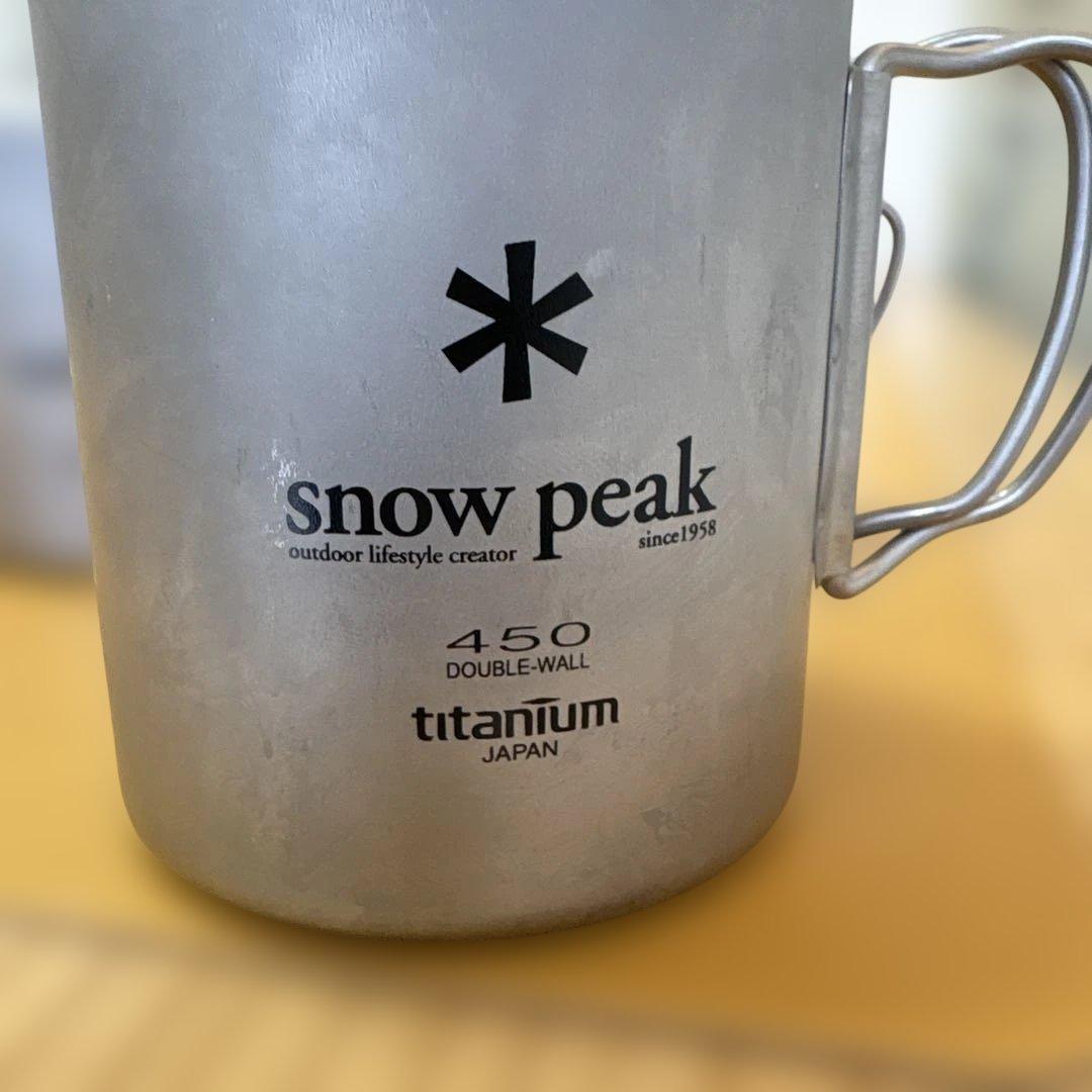  peak チタン製マグカップ 450/300