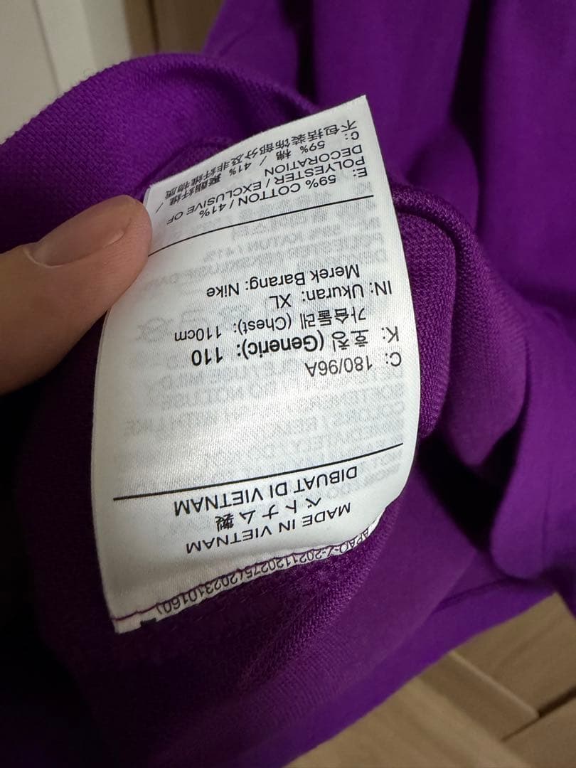 新品未使用タグ付き正規品バルセロナ ポロシャツXLサイズ