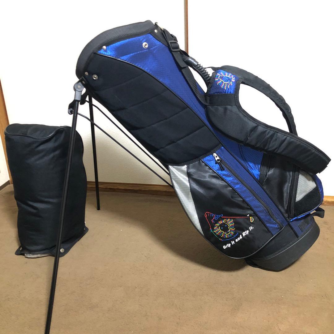 入手困難 ジョンデーリー キャディーバッグ ゴルフバッグ スタンド式 美品 希少