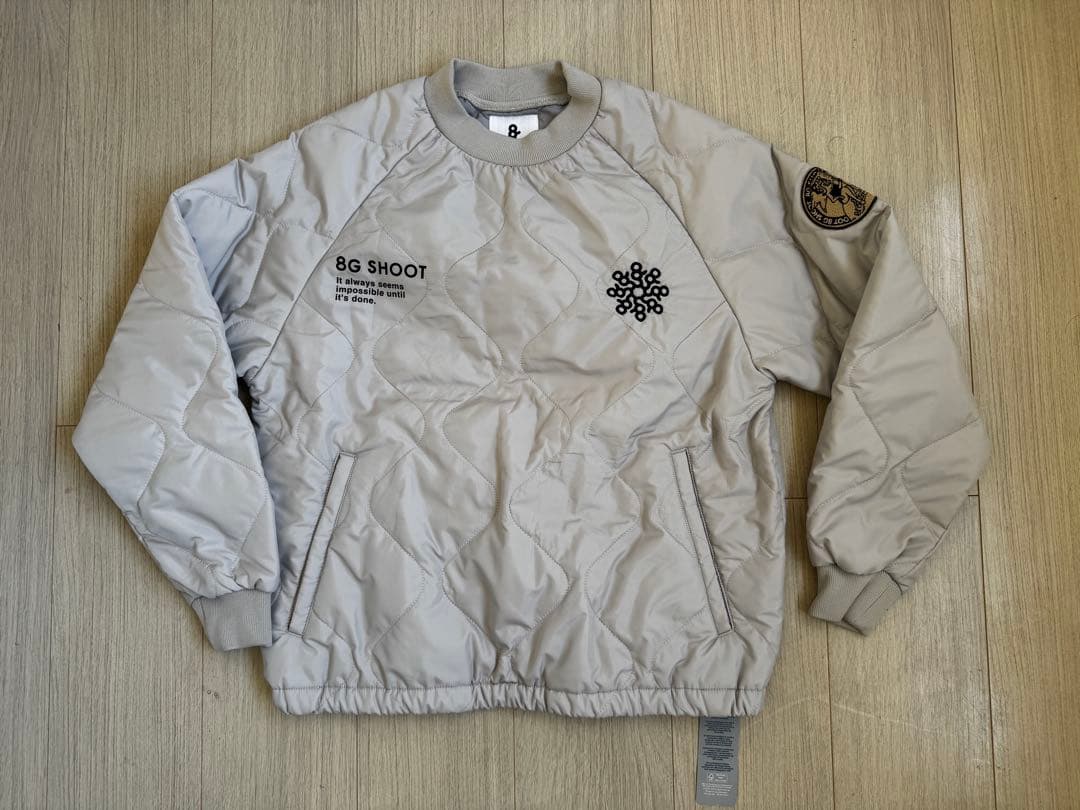8G SHOOT QUILTING PULLOVER JACKET 新品