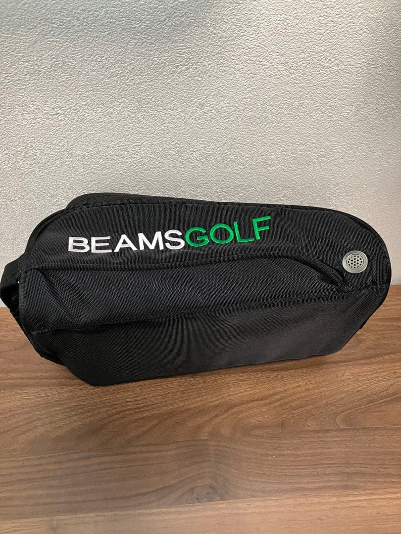 BEAMS GOLF ゴルフシューズバッグ ブラック