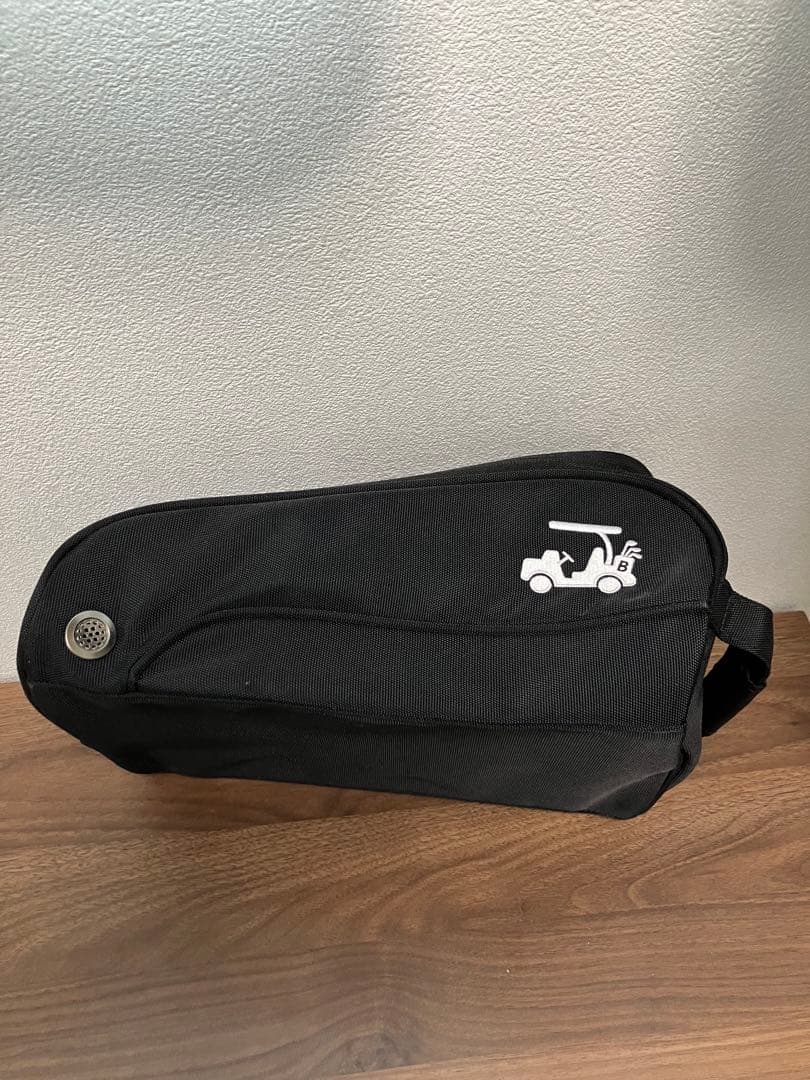 BEAMS GOLF ゴルフシューズバッグ ブラック