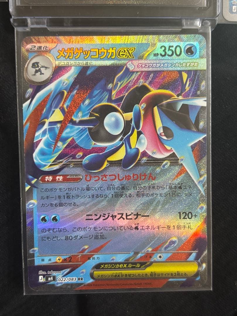 メガゲッコウガEX SAR ケロマツ AR ゲコガシラ 進化ライン