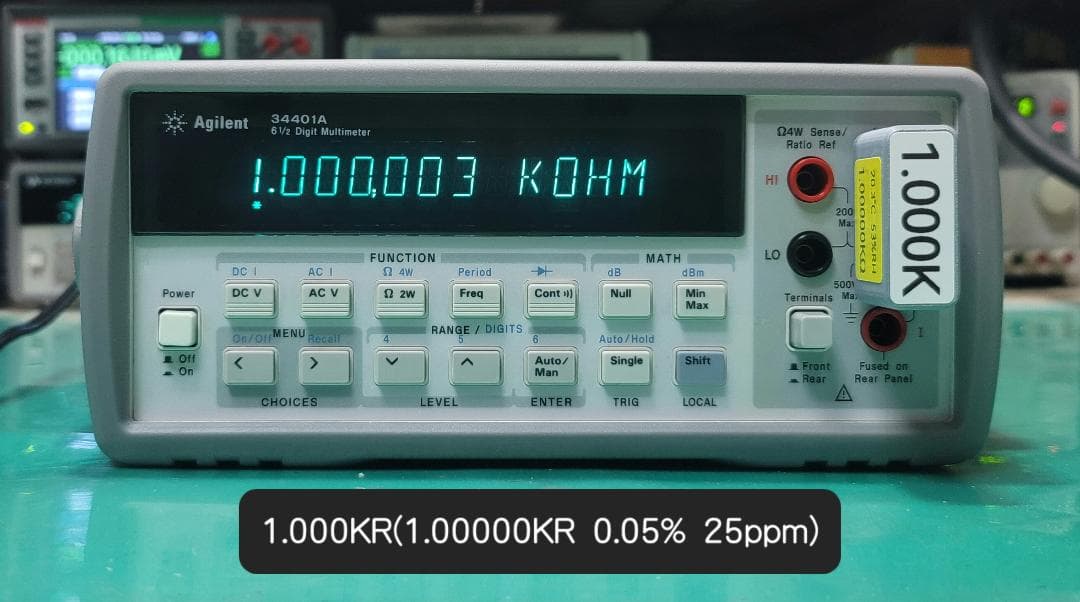 Agilent/Keysight 34401A 6.5桁 デジタルマルチメーター