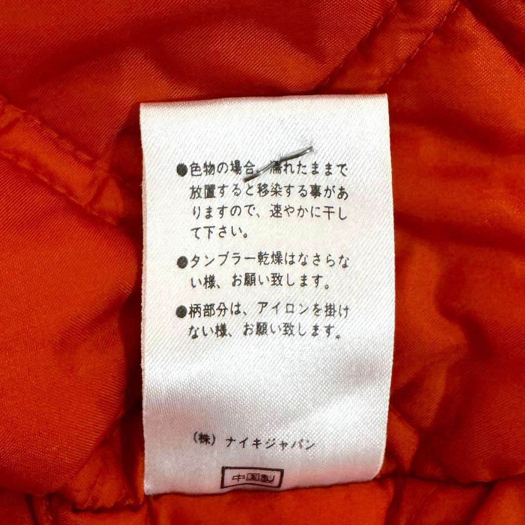 NIKE 【激レア 90S】デカ スウォッシュ 刺繍 中綿 ベンチコート XL