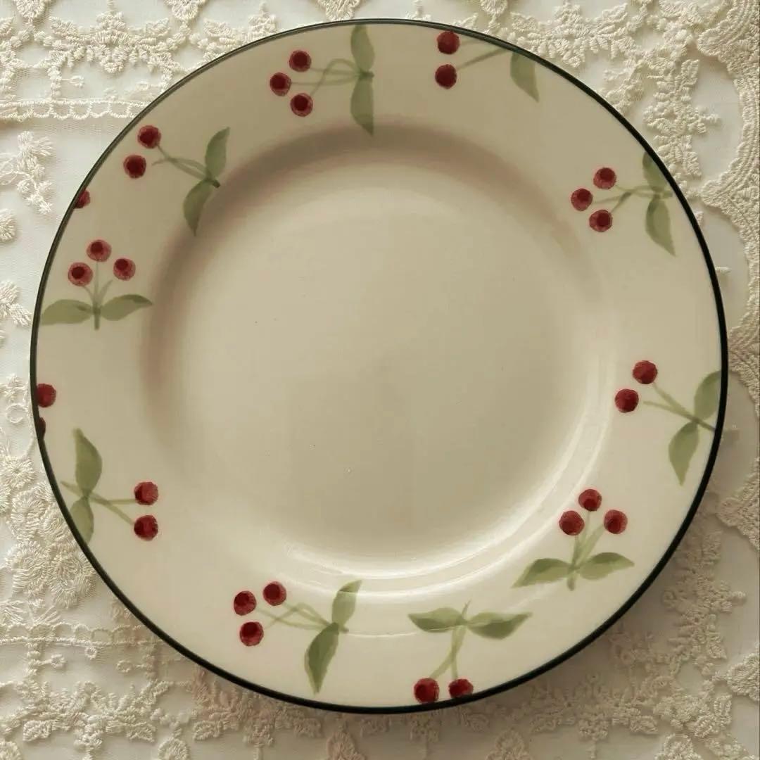 【希少】ローラアシュレイ　ベリーチェリーシリーズ　食器3点セット