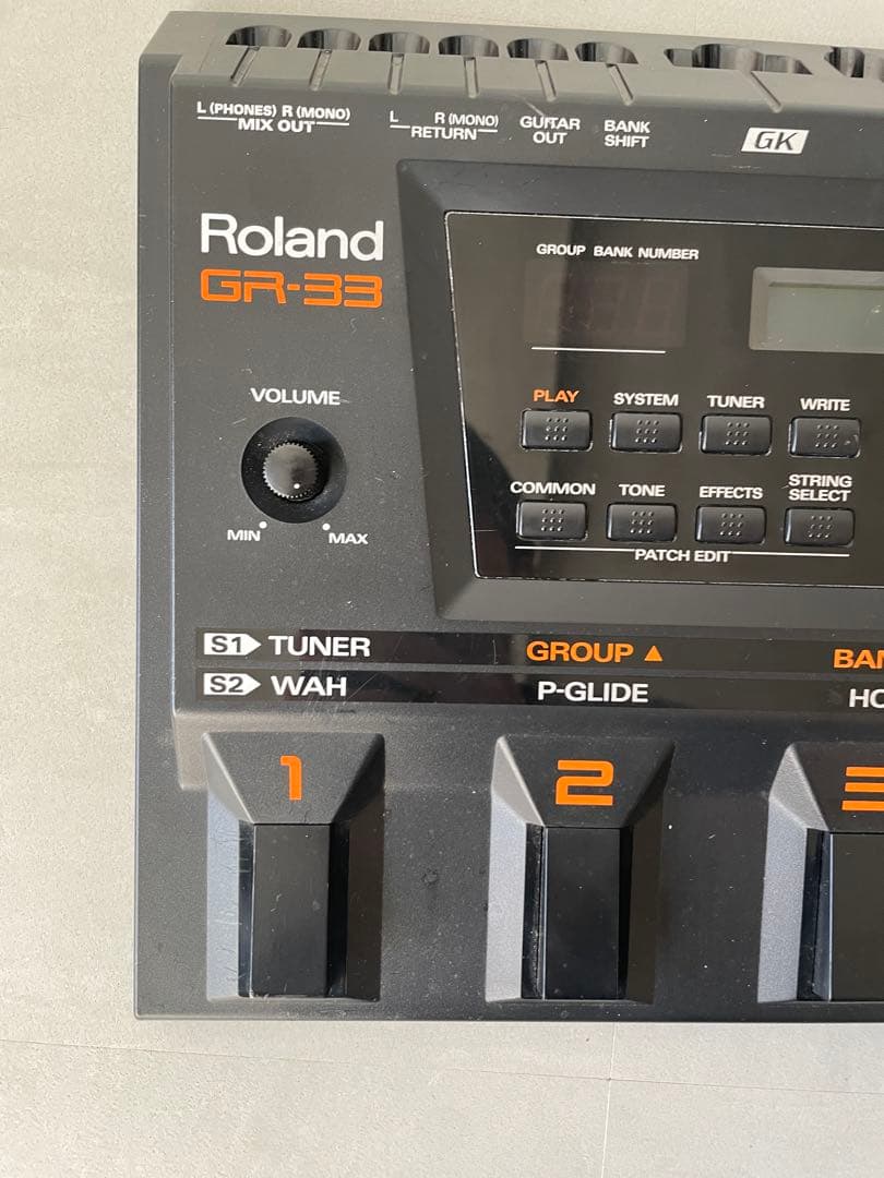 Roland GR-33 ギターエフェクター　gk2 付属