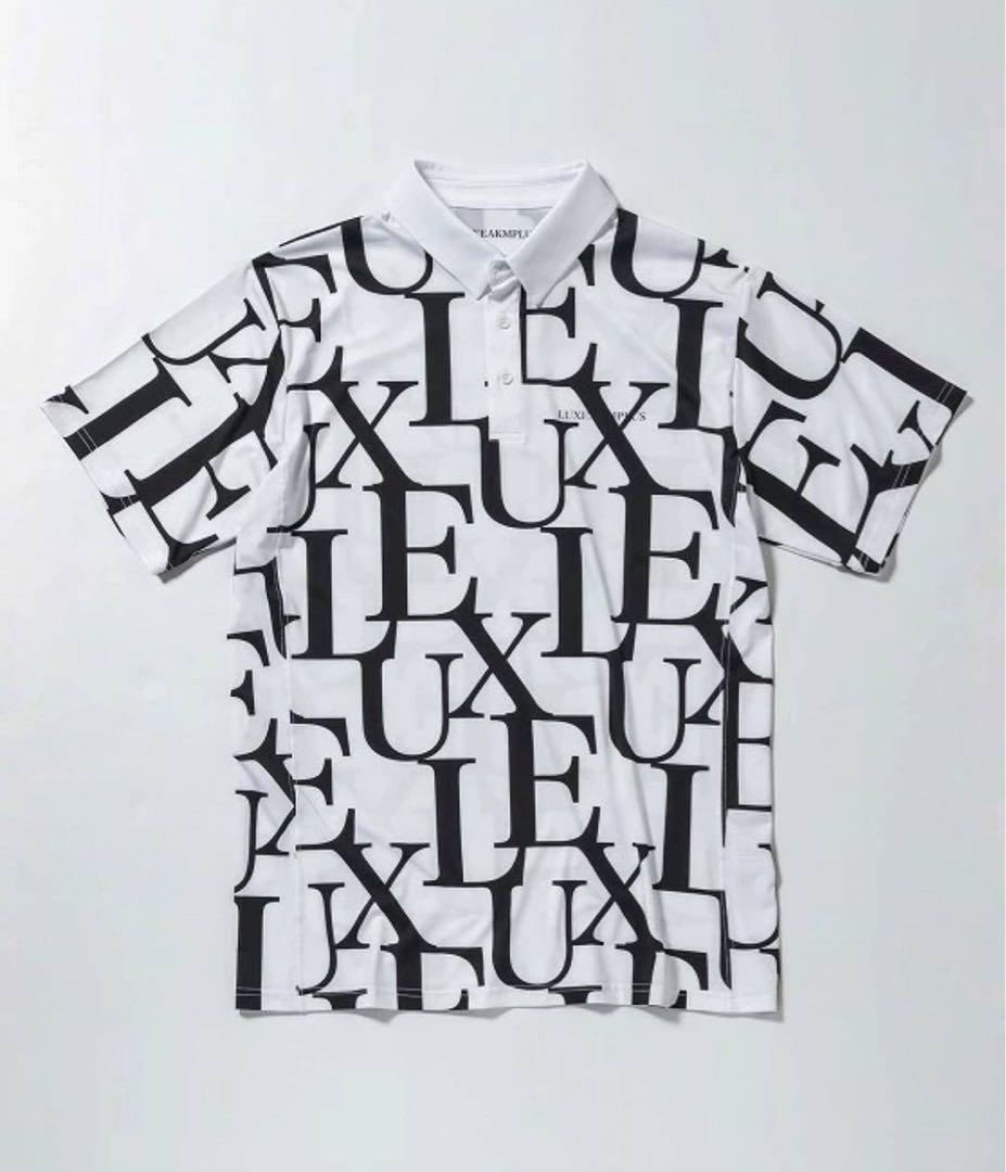 LUXEAKMPLUSリュクスエイケイエムプラス ゴルフ 半袖 ポロシャツメンズ