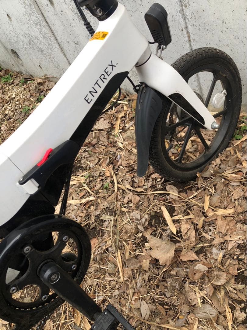 ENTREX 電動アシスト自転車 ホワイト