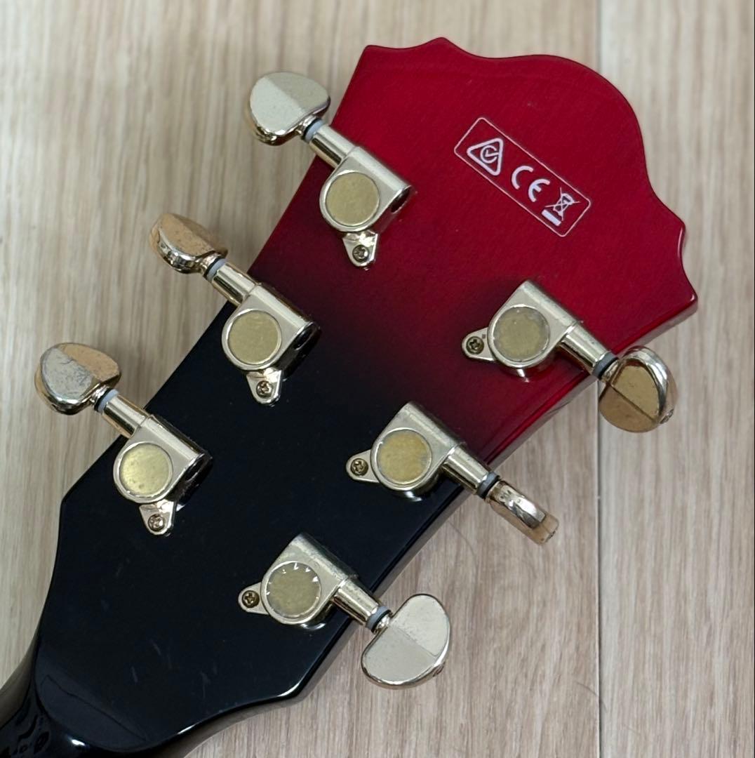 Ibanez フルアコ AG75G 赤系