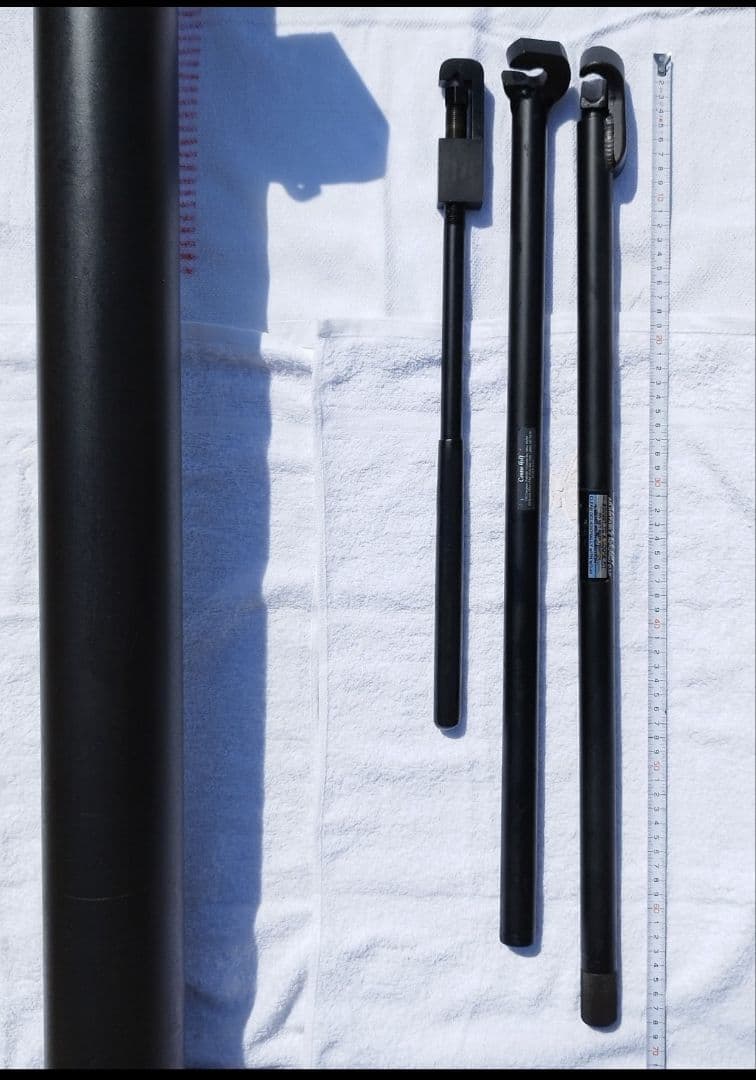 ミントコンディション！ミッチェル ライ・ロフト角調整機 純正バー3本・スタンド付