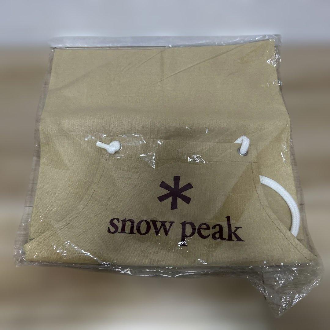 スノーピークpeak 非売品　刺繍エプロン　超レア物