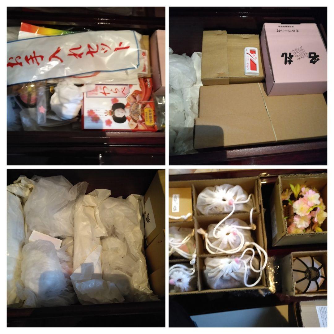 ひな人形　三段収納飾り　福仙　Ｗ-93275