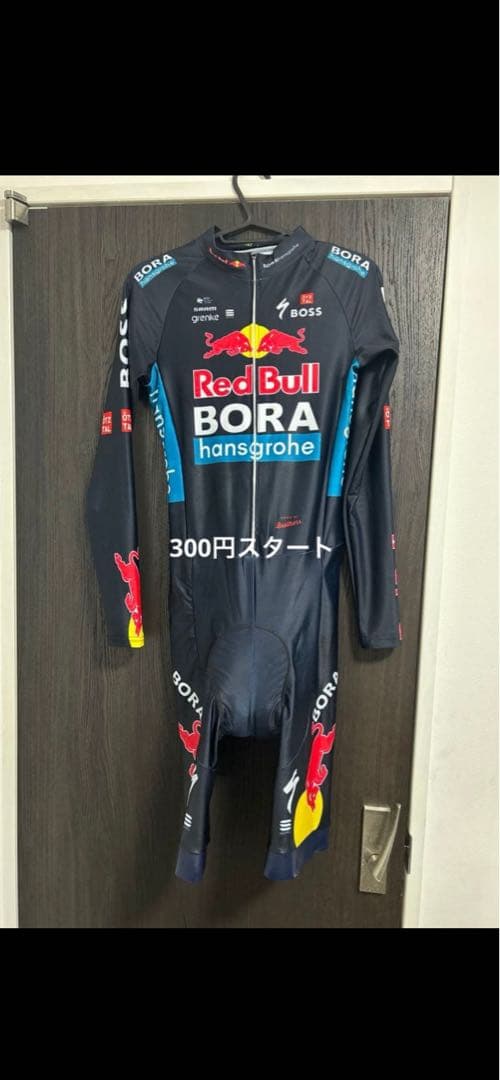 BORA サイクルジャージ Mサイズ ダークブルー