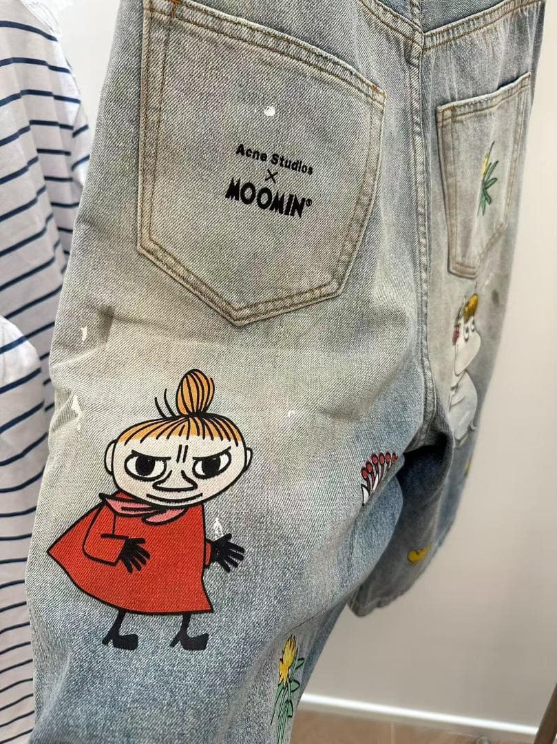 ACNE STUDIOS × MOOMIN 限定コラボジーンズ 美品