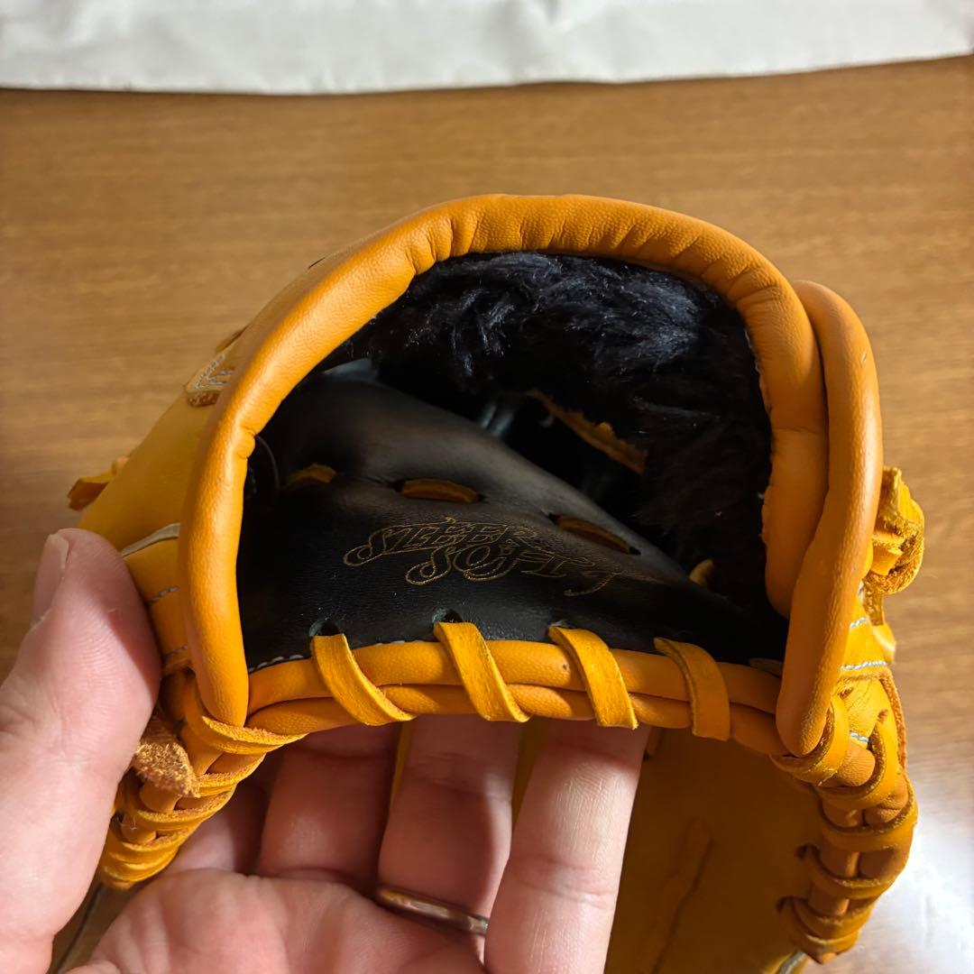 ミズノ セレクト9 少年軟式 グローブ グラブ 内野用 左投げ 極美品