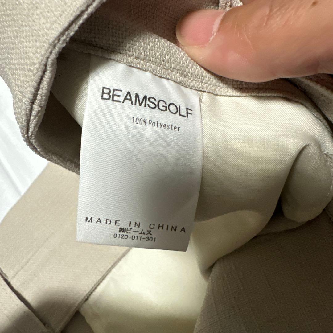 BEAMS GOLFビームスゴルフパープルレーベル裾ダブルショートパンツLサイズ