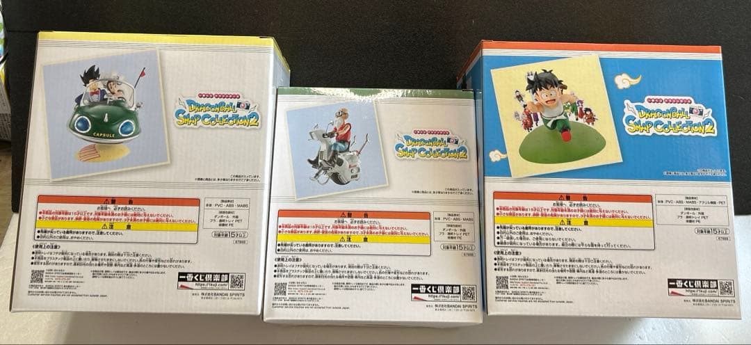 一番くじ DRAGONBALL SNAP COLLECTION2 A賞C賞D賞