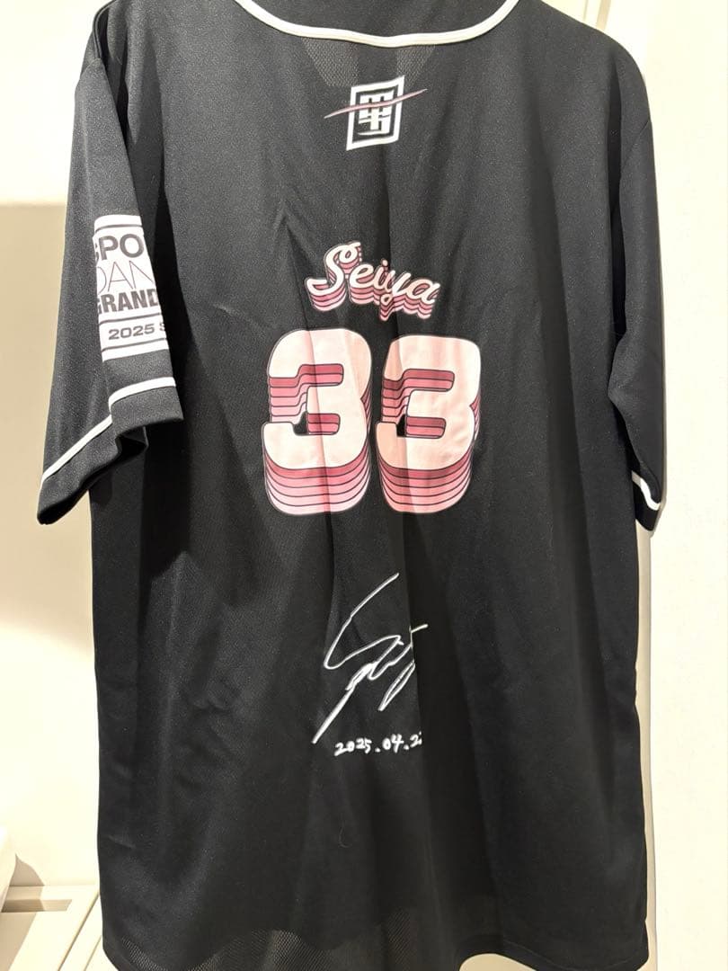 BUDDiiS SEIYA スポ男 ベースボールシャツ