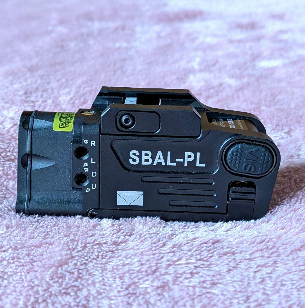 【新品】金属製・SBAL-PL　ライト & レーザー【未使用】