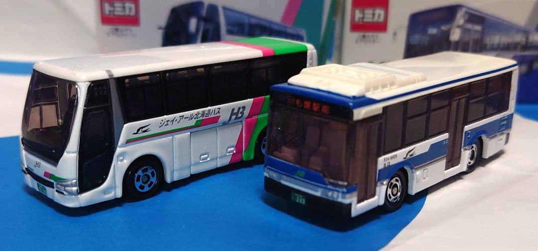 ジェイアール北海道バス トミカ 2台セット