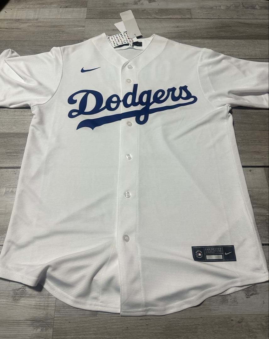 Nike Dodgers ユニフォーム ホワイト　L Mサイズ