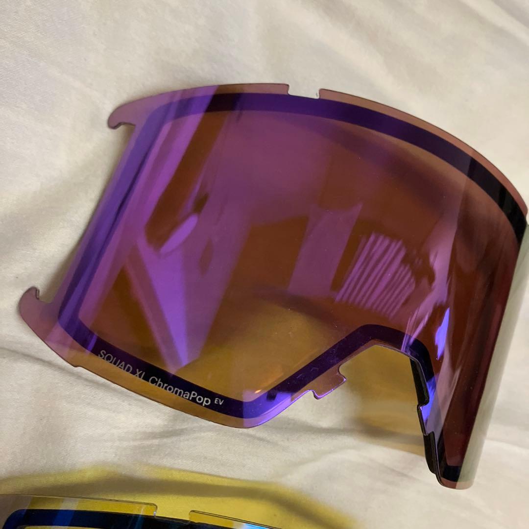 ⭐︎美品⭐︎SMITH squad XL スミス スカッド xl +スペア2枚付き