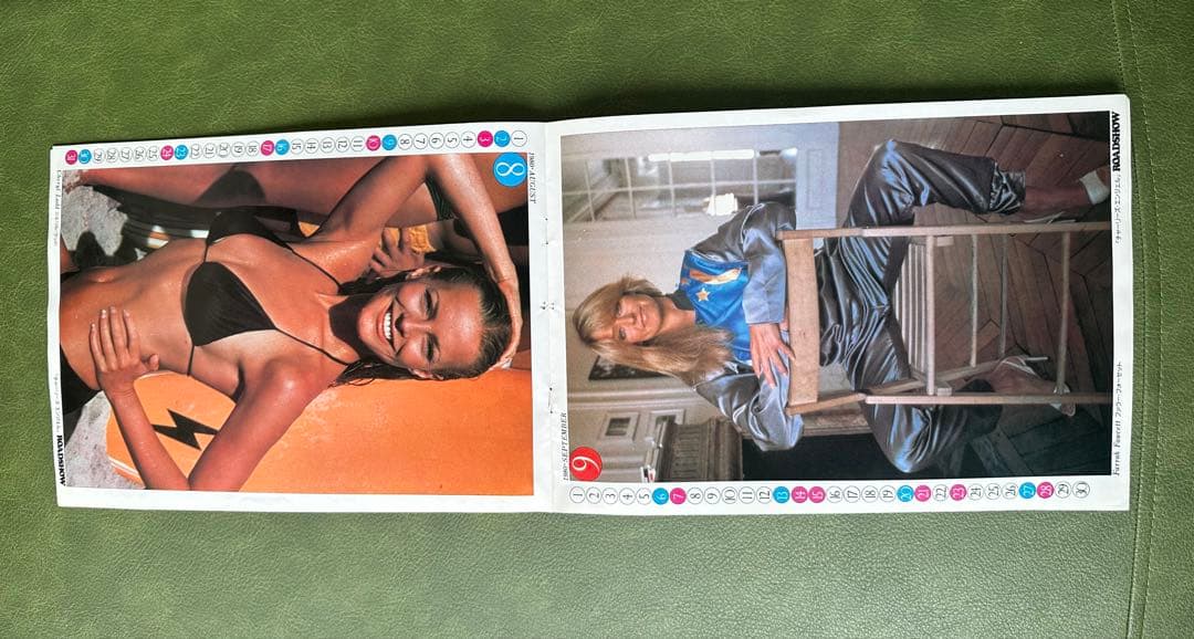 月刊ロードショーSTAR TV CALENDAR 1980 昭和レトロ　激レア