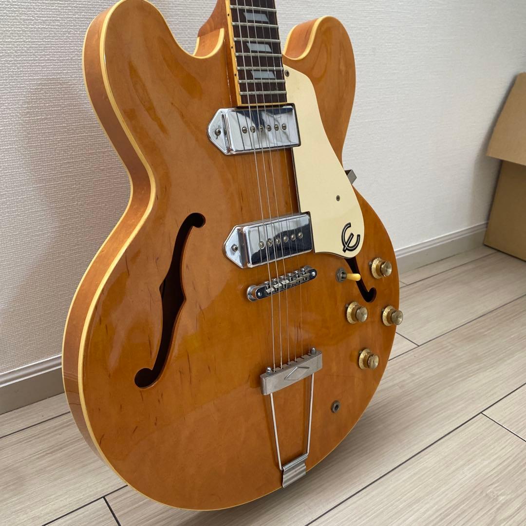 Epiphone Casino ナチュラル セミホロウ エレキギター 美品