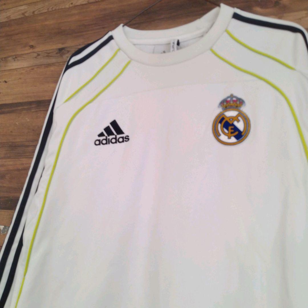 【希少】adidas　レアル・マドリードFC　00s　刺繍ロゴ　トラックトップ