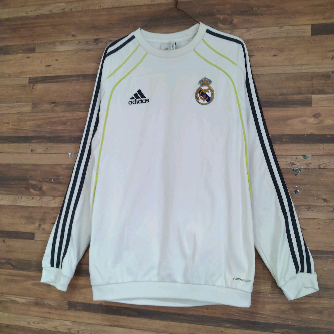 【希少】adidas　レアル・マドリードFC　00s　刺繍ロゴ　トラックトップ