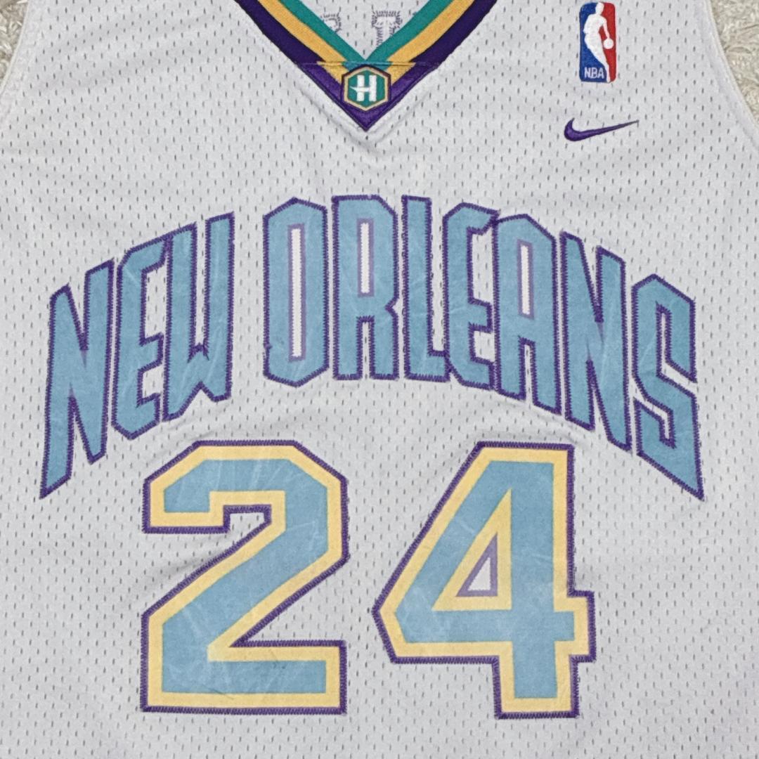 NIKE NBAペリカンズ バスケゲームシャツ ユニフォーム 2XL 刺繍ロゴ