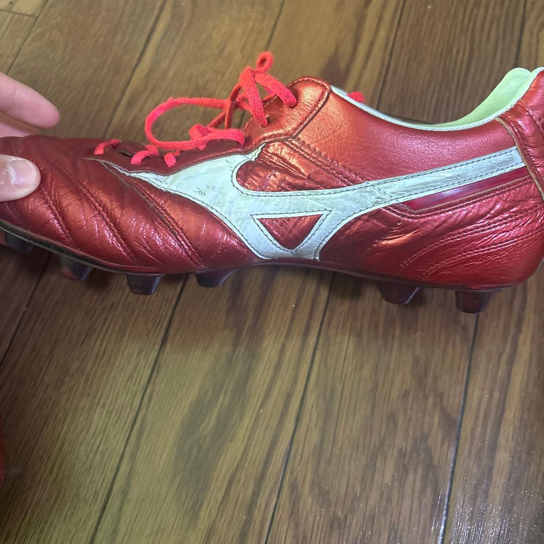 Mizuno サッカーシューズ レッド/ホワイト