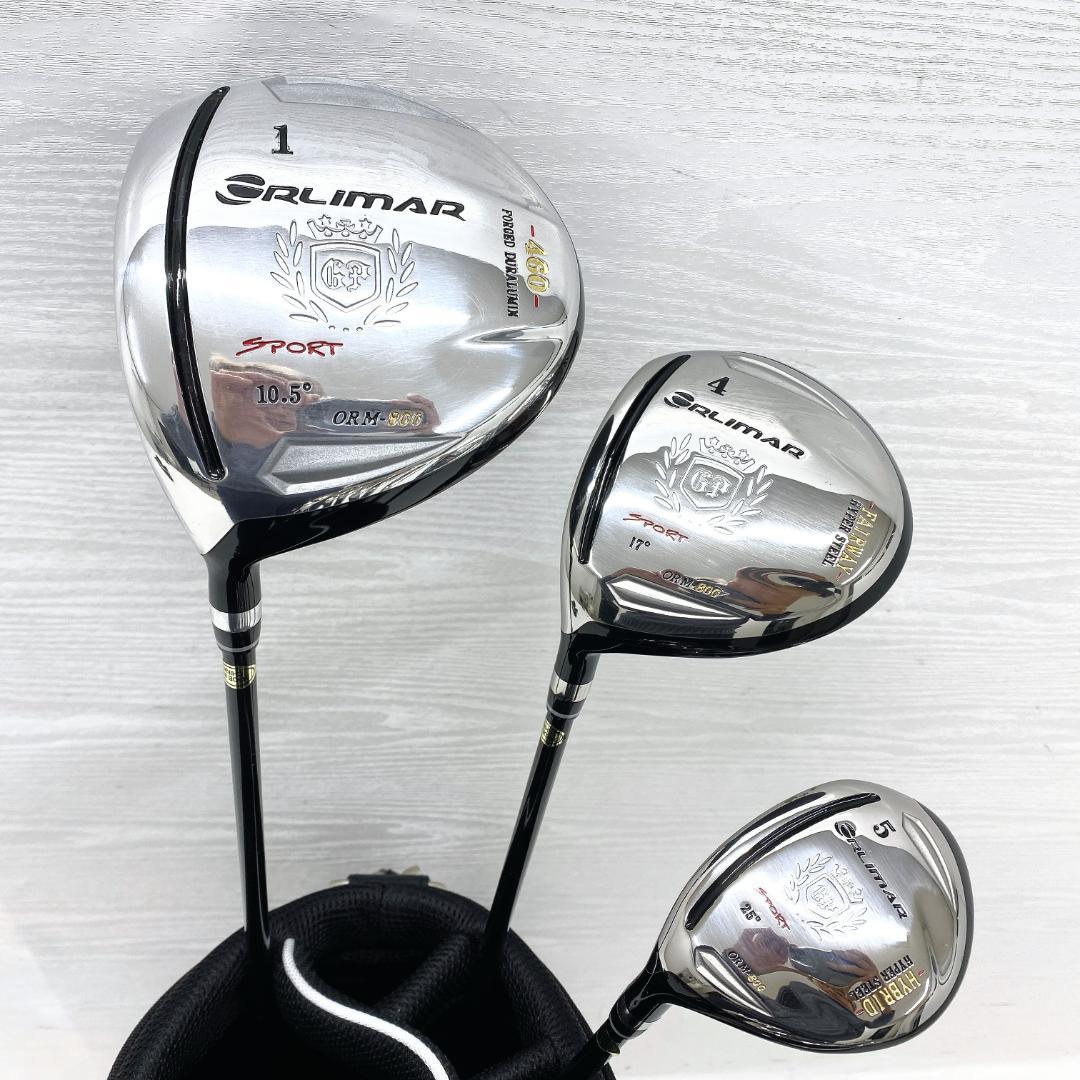 左利き レフティ 極美品‼ ORLIMAR オリマー ゴルフ クラブ セット