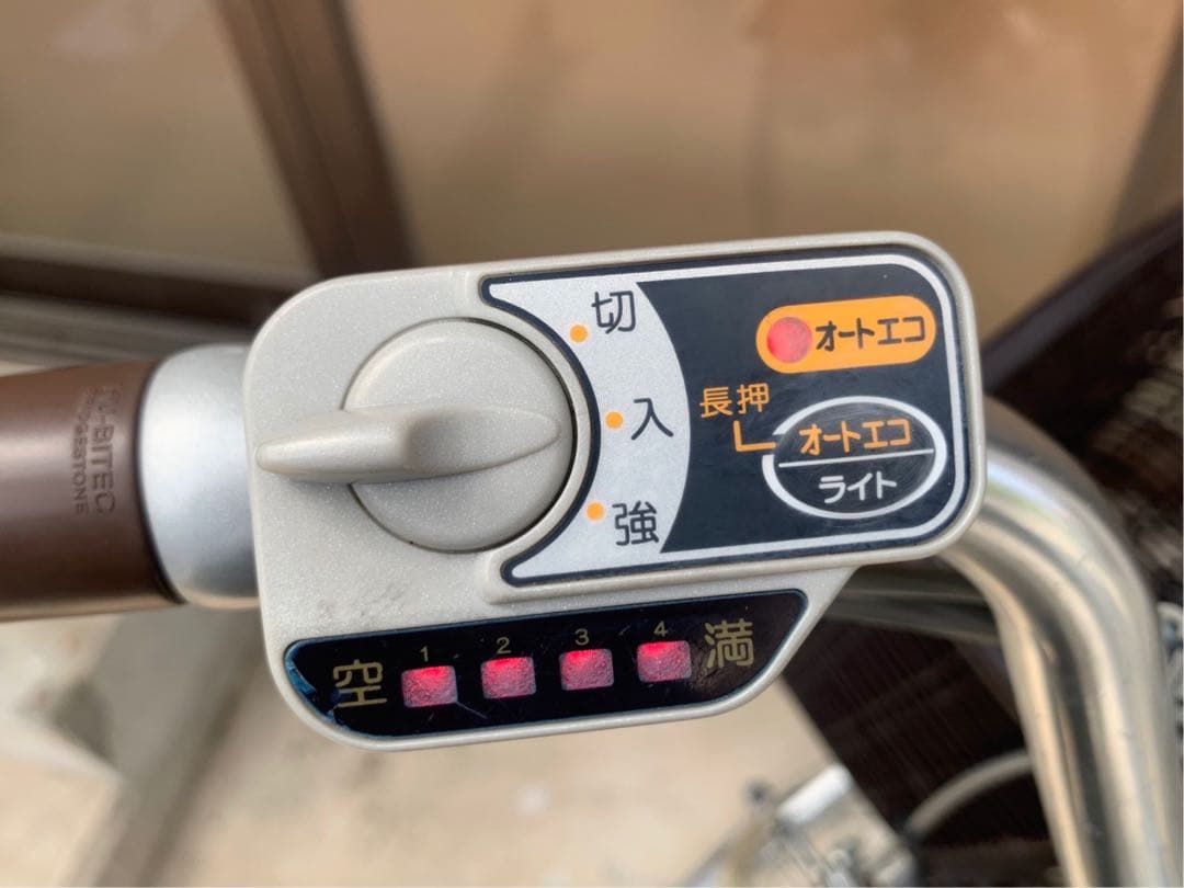 電動自転車　№6697 YAMAHA PAS 26インチ ベージュ