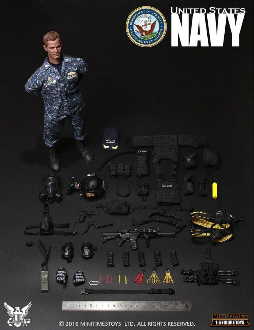 MINITIMES U.S.NAVY 1/6 12インチサイズ