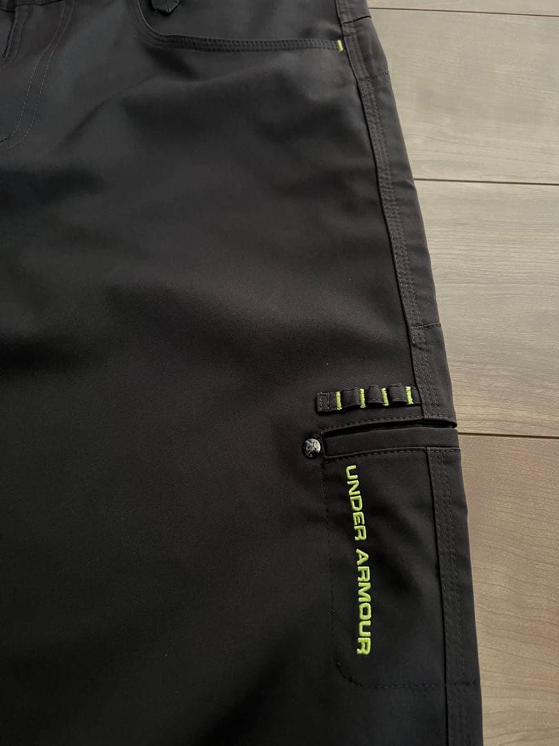 UNDER ARMOUR ゴルフ ブラックパンツ