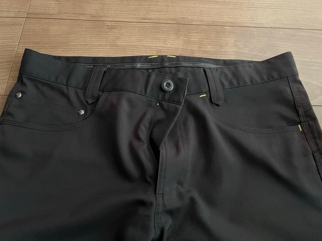 UNDER ARMOUR ゴルフ ブラックパンツ