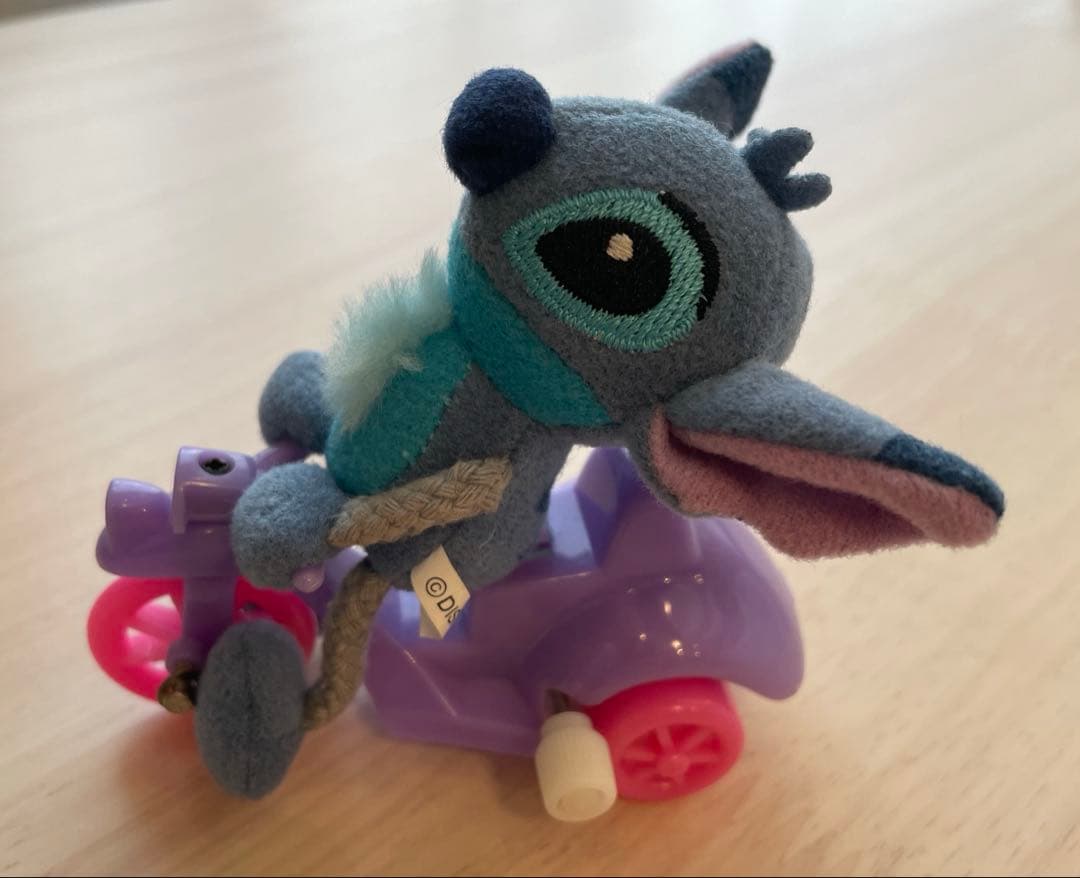 ディズニーストア リロ＆スティッチ 三輪車 ぬいぐるみ ぜんまい おもちゃ