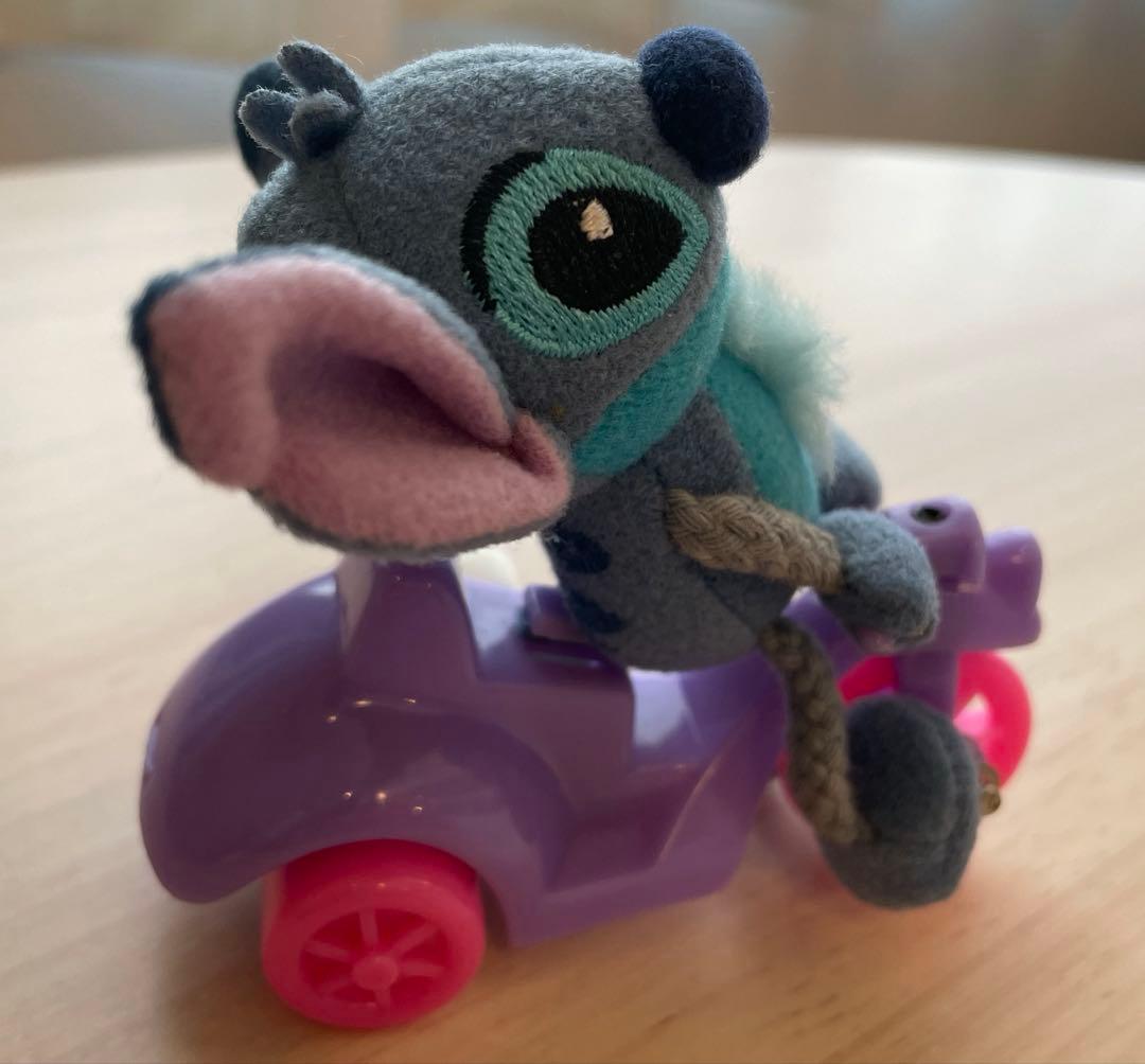 ディズニーストア リロ＆スティッチ 三輪車 ぬいぐるみ ぜんまい おもちゃ