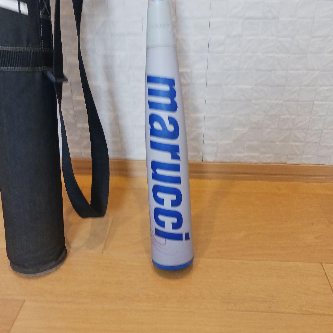 marucci ワニクラッシャー青、軟式バットとケース