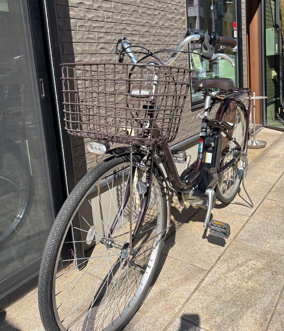 電動アシスト自転車 ブリヂストン　アシスタ シティタイプ ダークブラウン