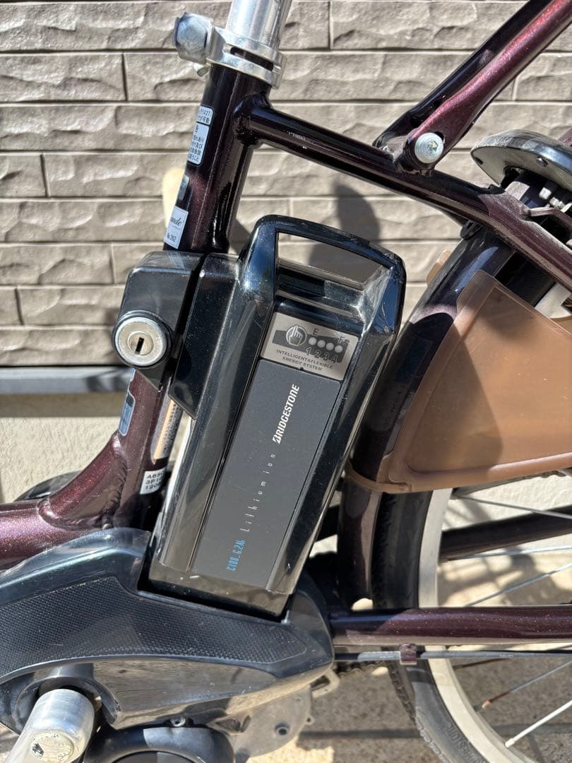 電動アシスト自転車 ブリヂストン　アシスタ シティタイプ ダークブラウン