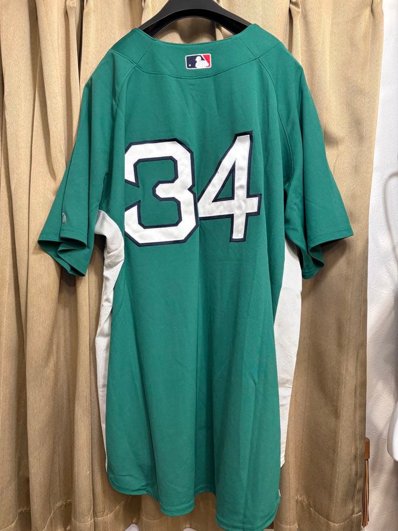 MLB レッドソックス　デイビッド・オルティスst.パトリックデー　ユニフォーム