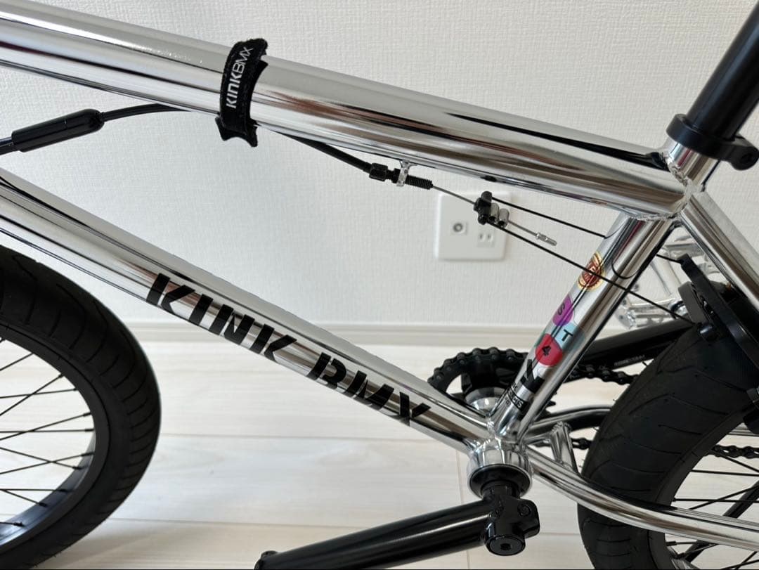 KINK BMXバイク シルバー ペグ
