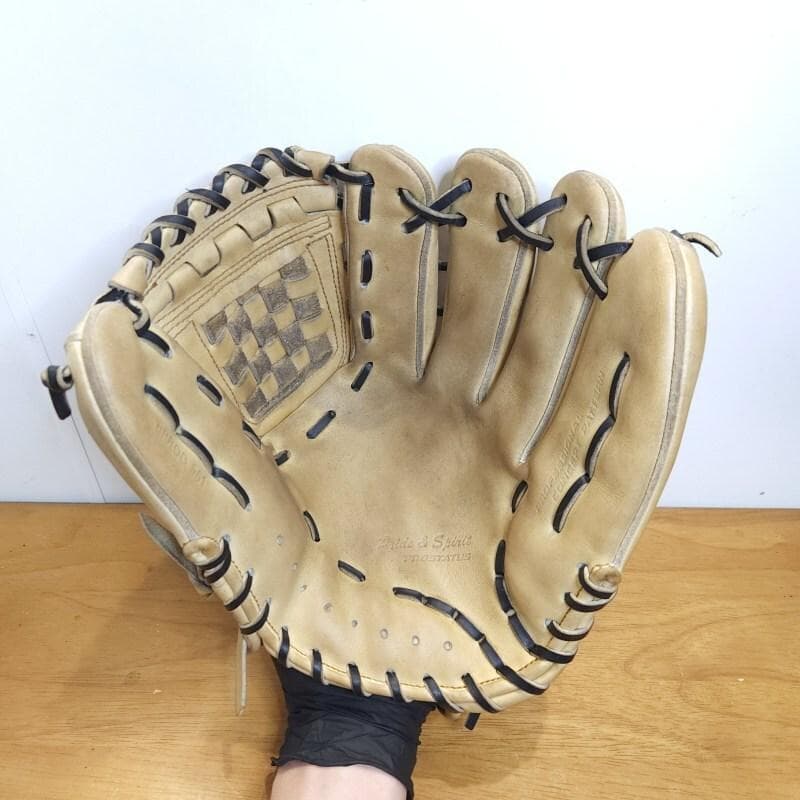 ZETT 源田モデル プロステイタス 日本製 鈴木印 良品 内野用 硬式グローブ