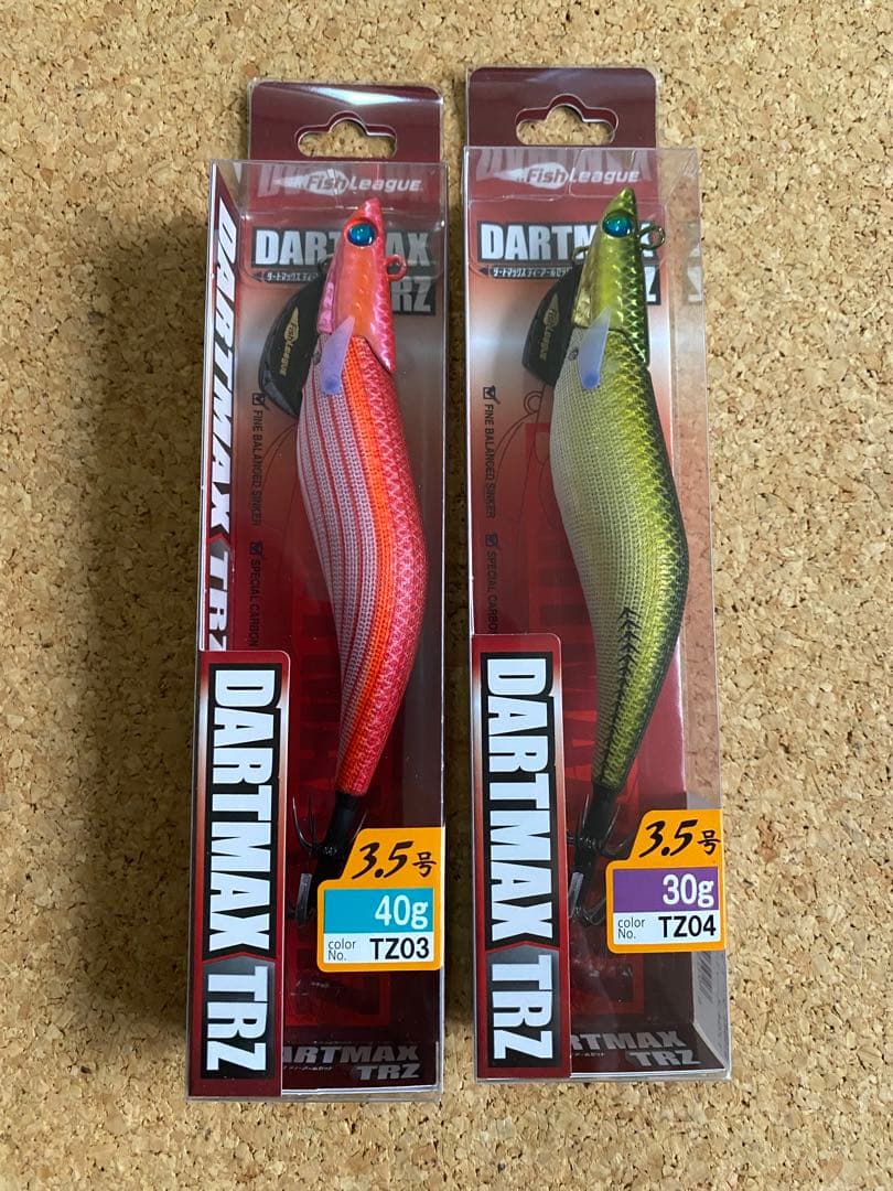 DARTMAX TRZ エギ 2色セット 40g・30g ダートマックスTRZ