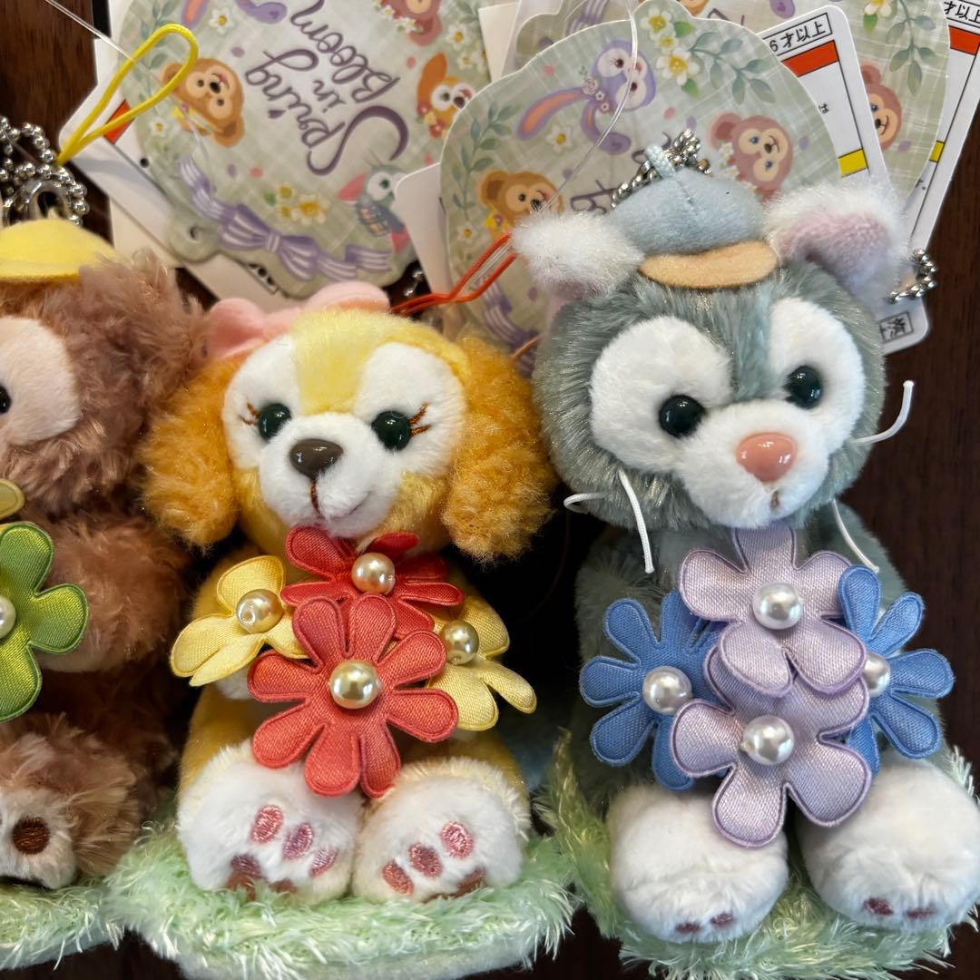 【新品未使用】スプリングインブルーム　ぬいぐるみストラップ　5点