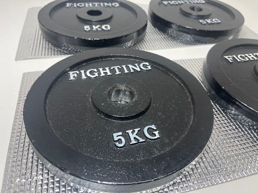 FIGHTING ROAD プレート ダンベル 筋トレ 5kg 4枚